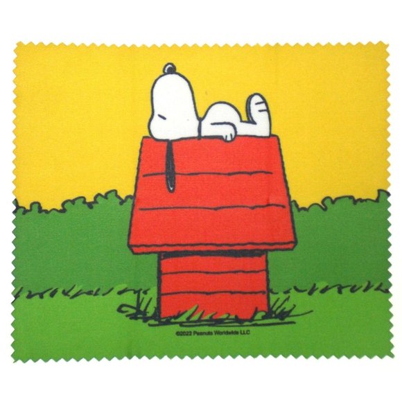 Peanuts Snoopy Eyeglass Hard Case Lens Cloth Licensed Eye Sun Glasses Padded - Picture 4 of 5